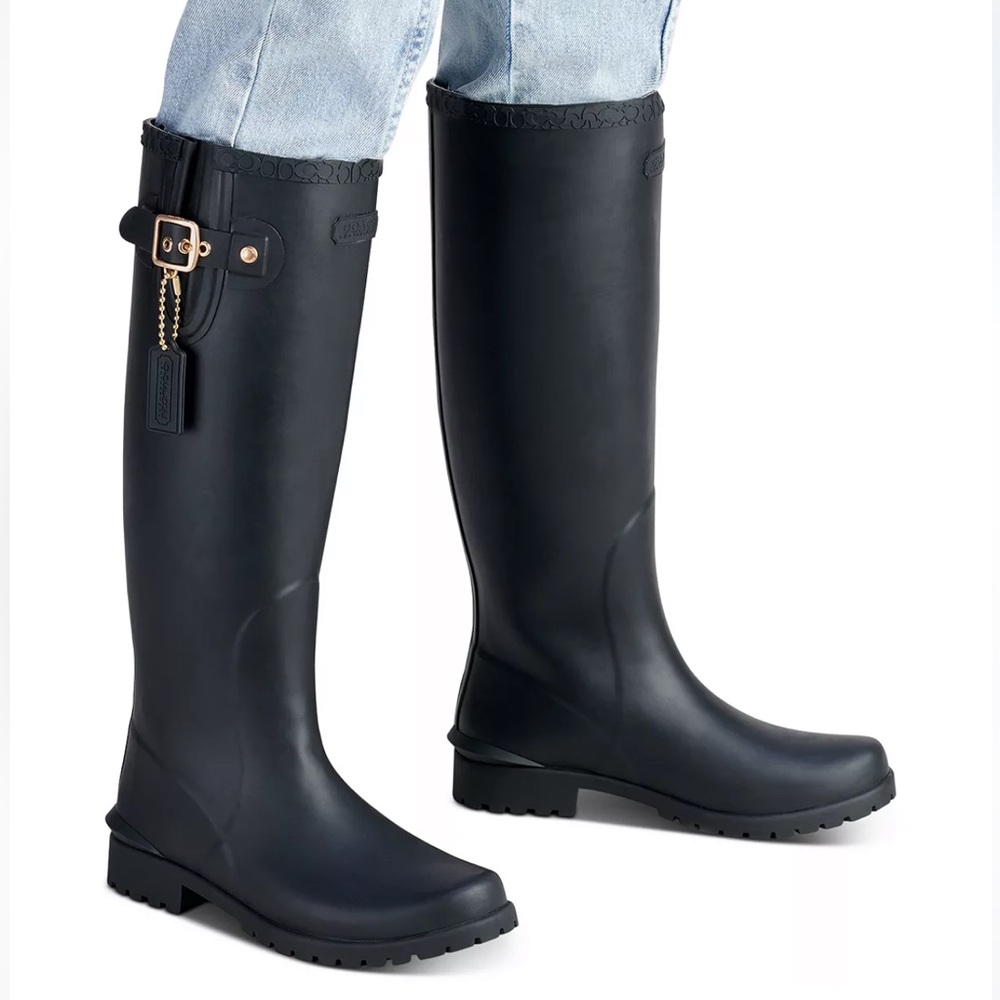 COACH Riley Rain Boots